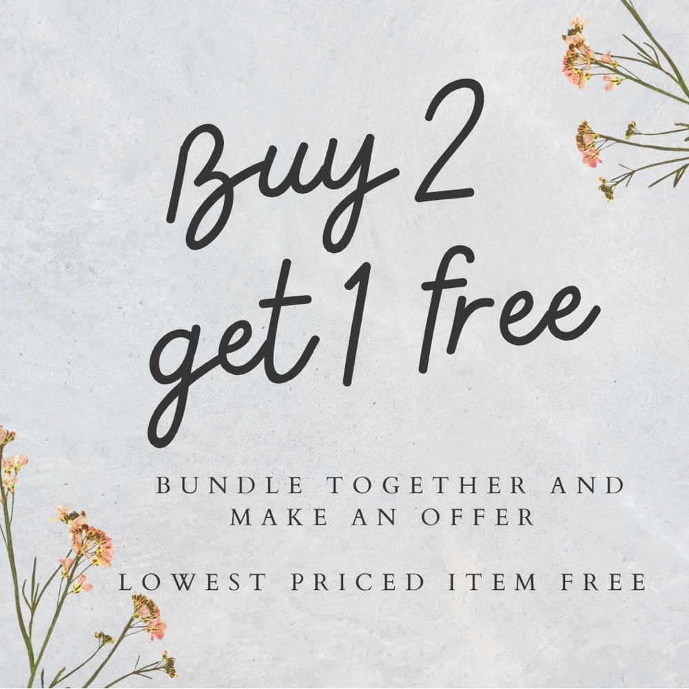 Buy 2 get 1 free!
